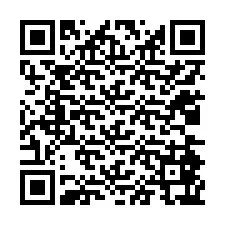 QR-code voor telefoonnummer +12034867822