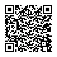 QR-koodi puhelinnumerolle +12034868286