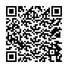 QR-код для номера телефона +12034868289