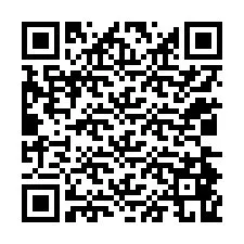 Código QR para número de telefone +12034869124