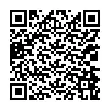 QR Code สำหรับหมายเลขโทรศัพท์ +12034869130