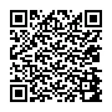 QR-koodi puhelinnumerolle +12034882086