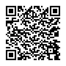 QR-koodi puhelinnumerolle +12034888684