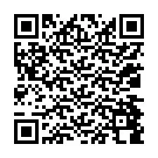 QR-koodi puhelinnumerolle +12034888688