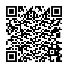 QR-koodi puhelinnumerolle +12034889064