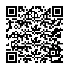 QR-koodi puhelinnumerolle +12034913679