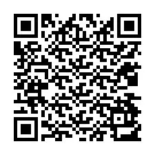 QR код за телефонен номер +12034913682