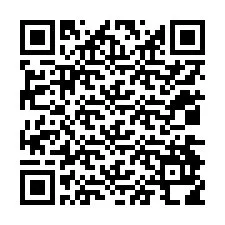 QR код за телефонен номер +12034918640