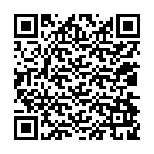 QR-Code für Telefonnummer +12034929258