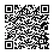 QR-code voor telefoonnummer +12034929265