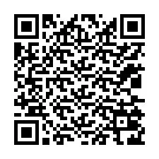 QR Code pour le numéro de téléphone +12035026421