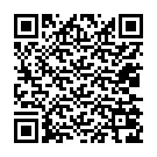 QR код за телефонен номер +12035026437