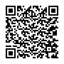 QR код за телефонен номер +12035026534