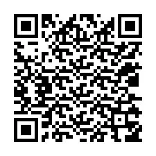 QR kód a telefonszámhoz +12035356068