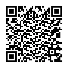 QR kód a telefonszámhoz +12035356071