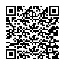 QR kód a telefonszámhoz +12035356073