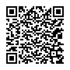 Código QR para número de telefone +12035356075