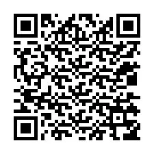 QR kód a telefonszámhoz +12035356444