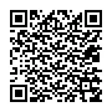 Código QR para número de teléfono +12035356447