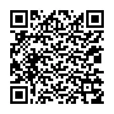 Código QR para número de telefone +12035356450