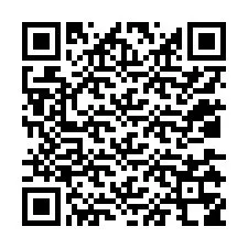 QR-code voor telefoonnummer +12035358108