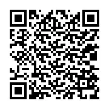 QR kód a telefonszámhoz +12035539234