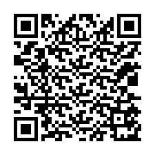 Código QR para número de teléfono +12035571071