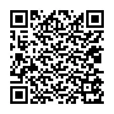 QR код за телефонен номер +12035571072