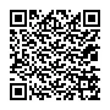 Código QR para número de teléfono +12035575415