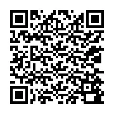 QR код за телефонен номер +12035580228