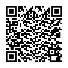 QR код за телефонен номер +12035580229