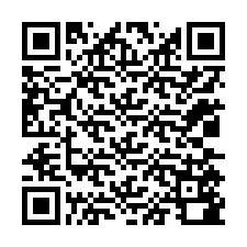 QR код за телефонен номер +12035580231