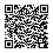 QR-code voor telefoonnummer +12035580234