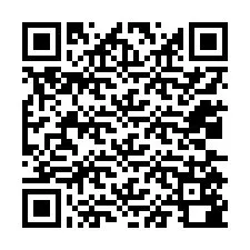 QR код за телефонен номер +12035580237