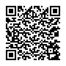 QR-code voor telefoonnummer +12035583714