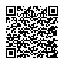 QR-koodi puhelinnumerolle +12035583716