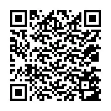 QR-koodi puhelinnumerolle +12035583719