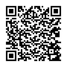 Código QR para número de teléfono +12035583722