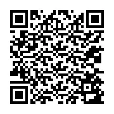 QR код за телефонен номер +12035583723