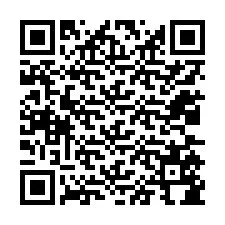 QR kód a telefonszámhoz +12035584527