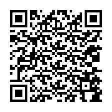 Código QR para número de teléfono +12035584532