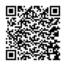 Codice QR per il numero di telefono +12035584538