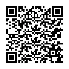 QR код за телефонен номер +12035584545