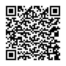 QR код за телефонен номер +12035589060