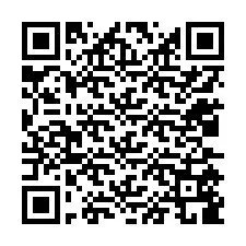 電話番号のQRコード +12035589066