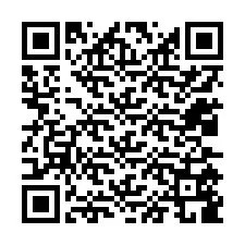 QR-koodi puhelinnumerolle +12035589067