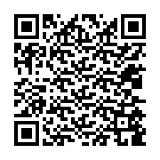 Kod QR dla numeru telefonu +12035589073