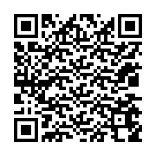 QR код за телефонен номер +12035658385