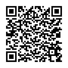 QR kód a telefonszámhoz +12035658614