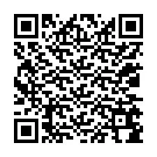 QR-code voor telefoonnummer +12035684498